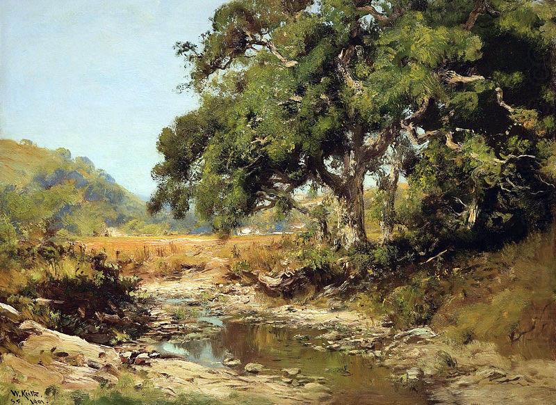 Stream Through the Valley, William Keith